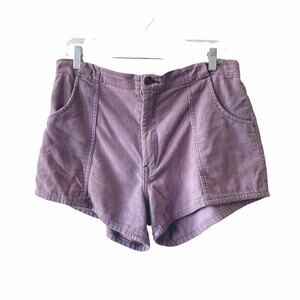 Vintage Bristol Bay Mens Size 40 80s Skate Surf Purple Corduroy Longrider Shorts